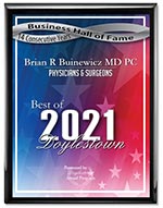 2021-Best-of-Doylestown-Award Meet Dr. Brian Buinewicz, Plastic Surgeon Bucks County