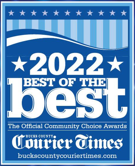 2022 Bucks County Courier Times Best of the Best winner badge