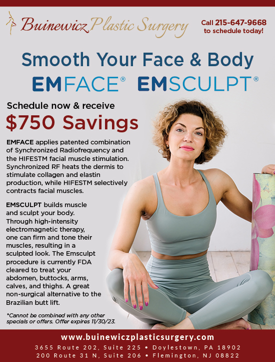 November Specials in Bucks County, PA and Hunterdon County, NJ