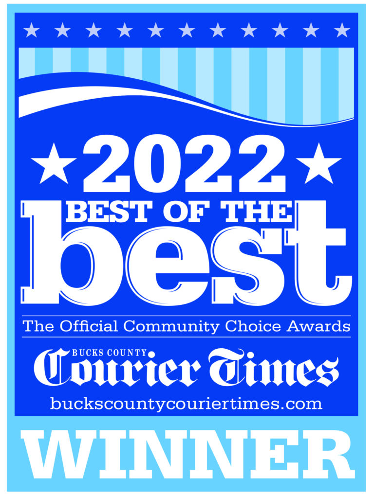 2022 Bucks County Courier Times Best of the Best award badge