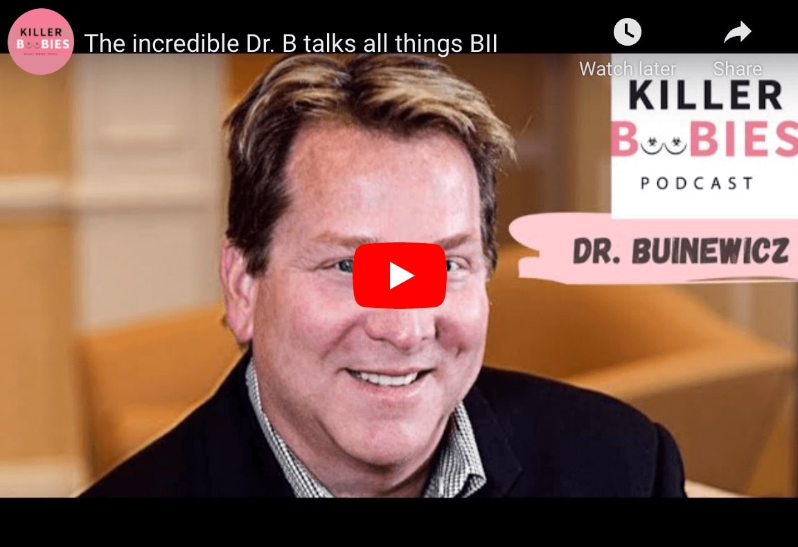 The incredible Dr. B talks all things BII Video Link