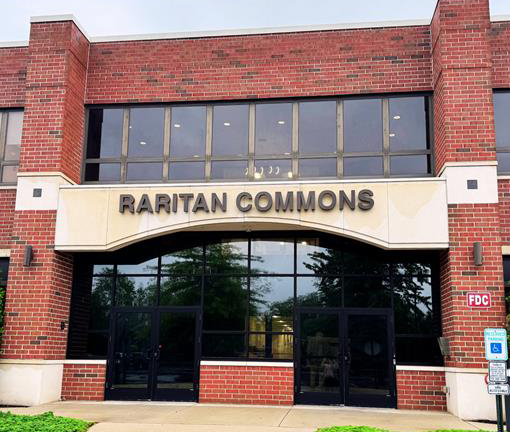 Exterior of the Raritan Commons building, Flemington NJ location